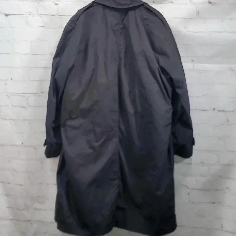 Military All Weather Trench Coat Removable Sherpa Liner Blue 3346 - Picture 10 of 12